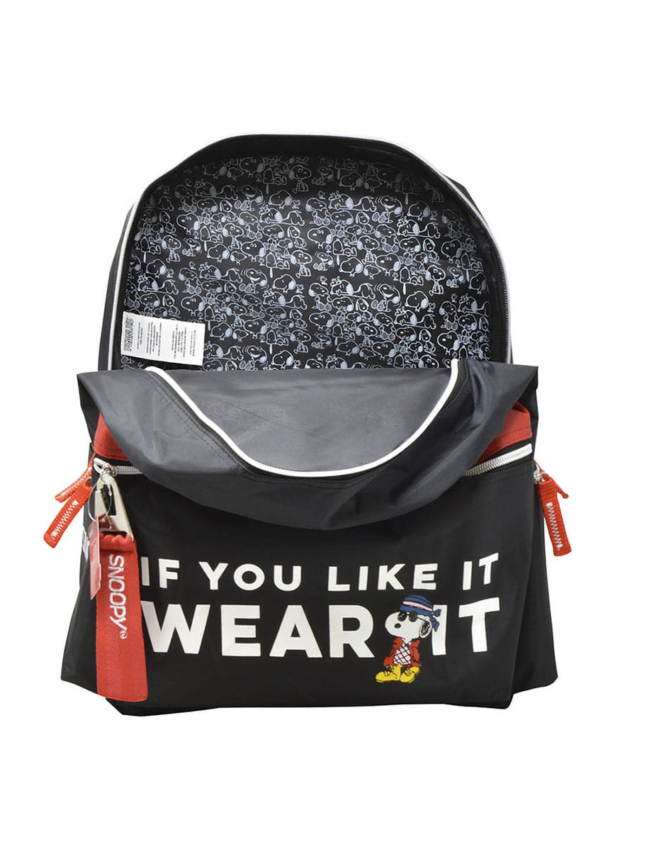 Mochila Unisex estampada Snoopy Peanuts PN-1-2201-BP