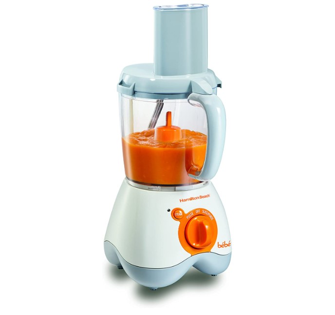 Hamilton Beach 36534 Procesador y Hervidor al Vapor de Comida para Bebé, 20 Contenedores