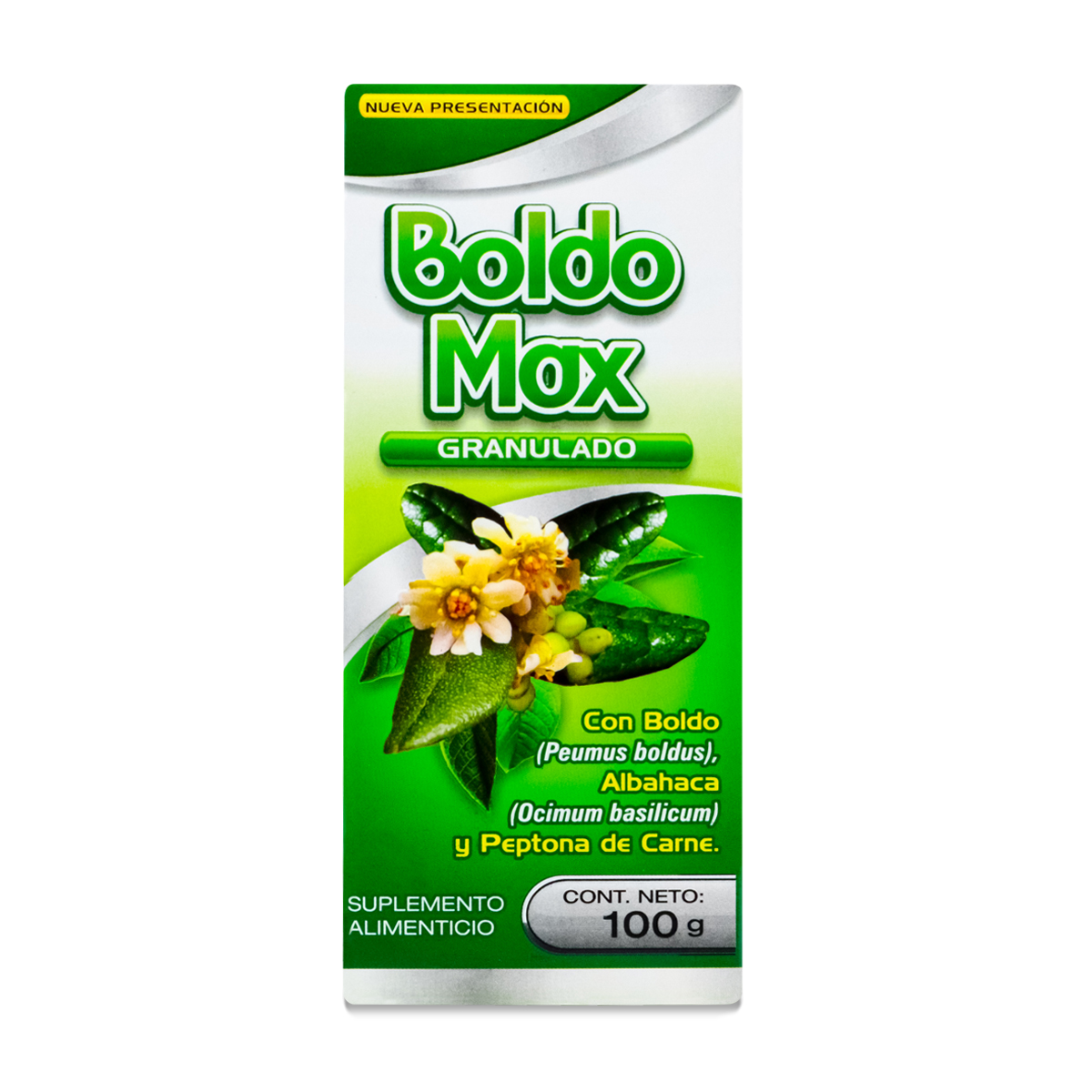 Boldo Max Granulado Suplemento Alimenticio Con Boldo Albahaca Y Petona De Carne 100 G Fortifarma 