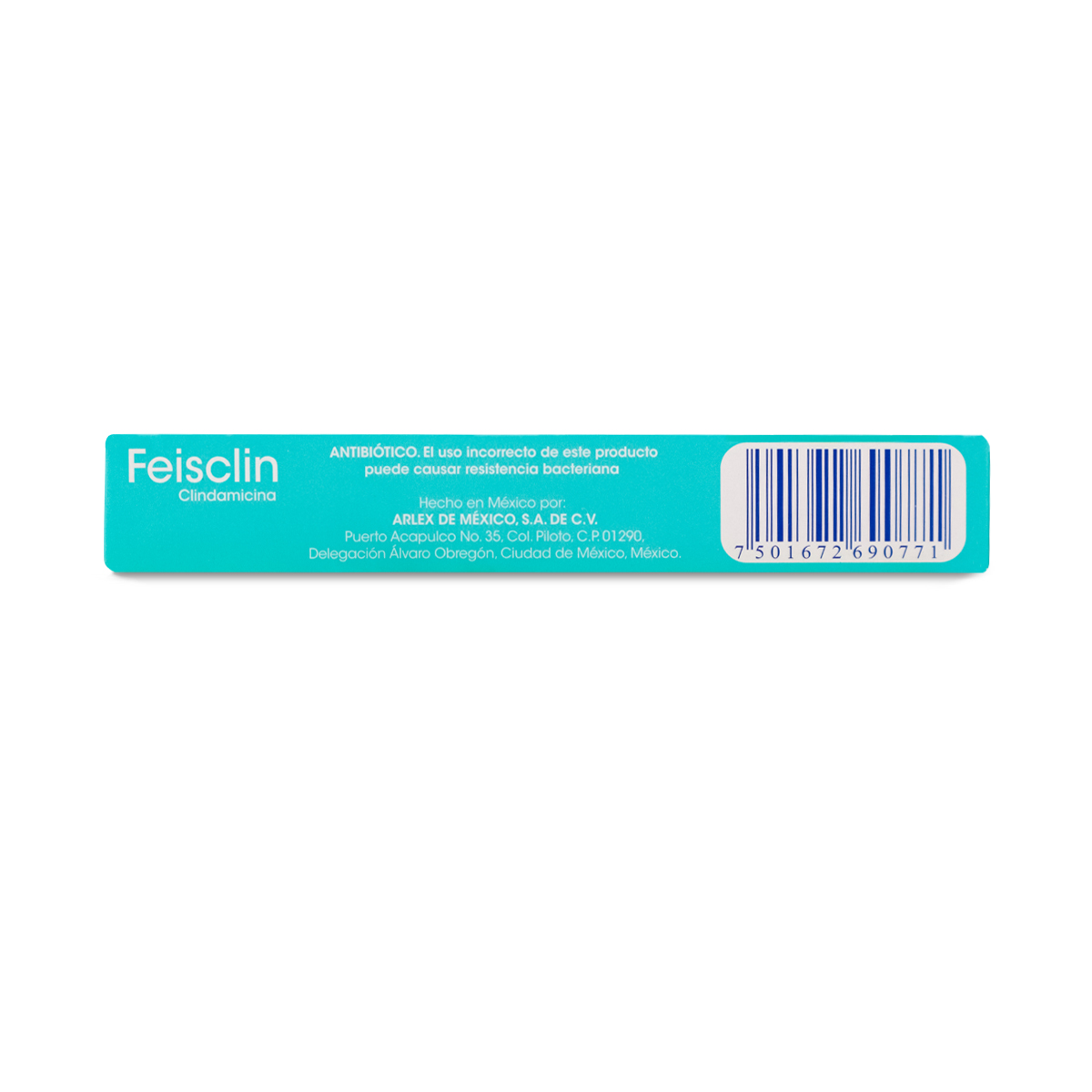 Feisclin Clindamicina Gel 1.0G/100G Arlex Tubo 30G