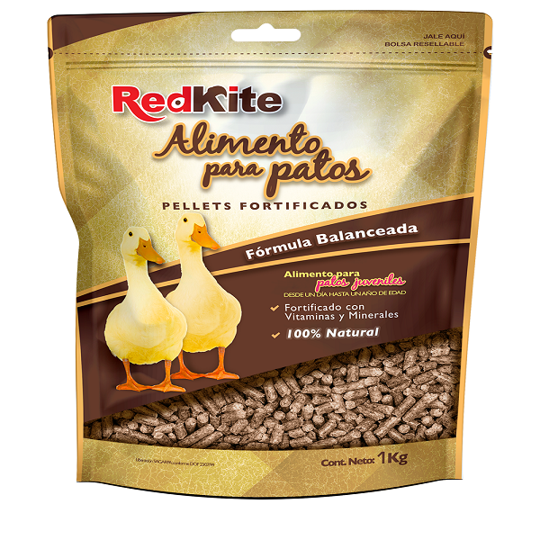 Alimento para Patos Juveniles y Recién nacido Fortificado 1 kg