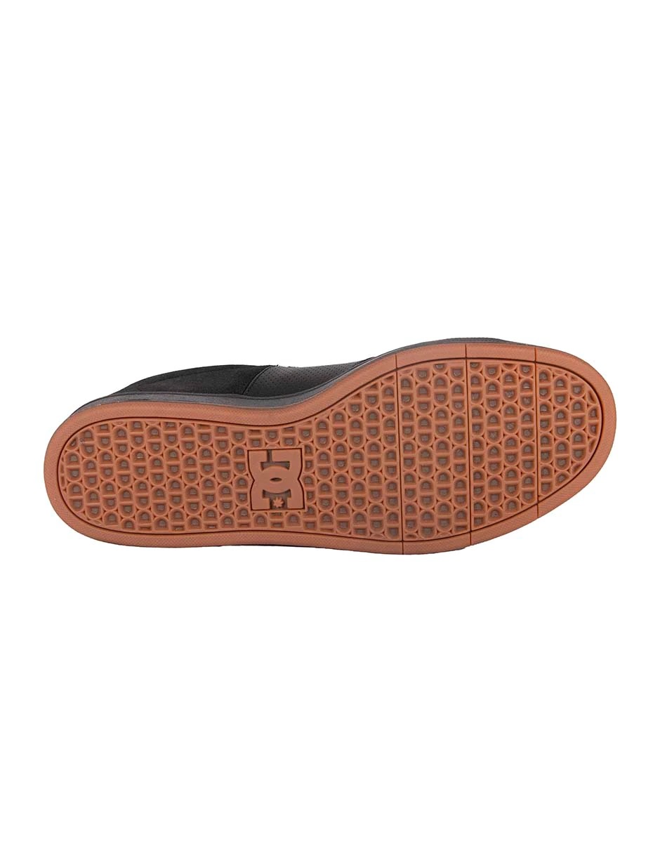 Tenis DC Shoes Striker Negro Gamuza Para Hombre