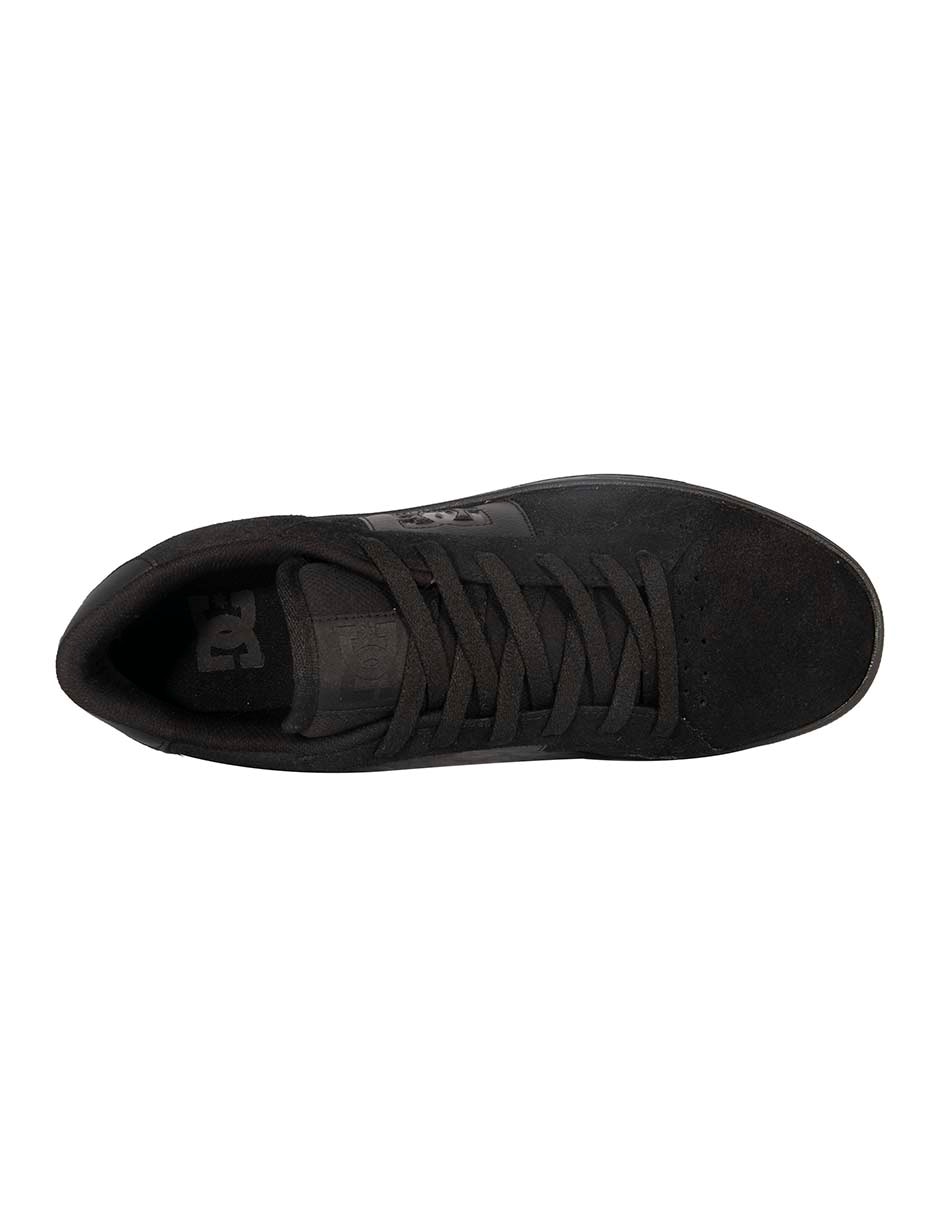 Tenis DC Shoes Striker Negro Gamuza Para Hombre