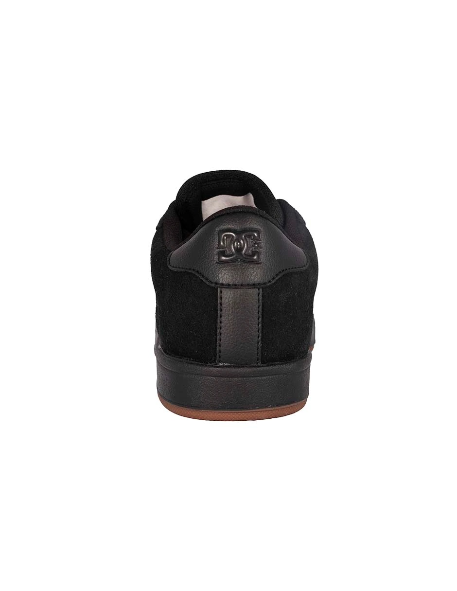 Tenis DC Shoes Striker Negro Gamuza Para Hombre