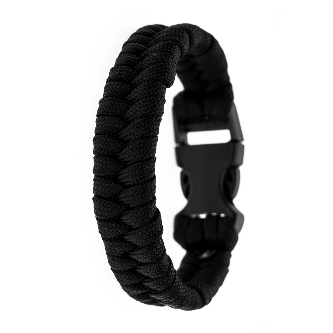 Pulsera Hombre Brazalete de Moda Tejida en Hilo Paracord Modelo Cola de Pez Broche Cangurera