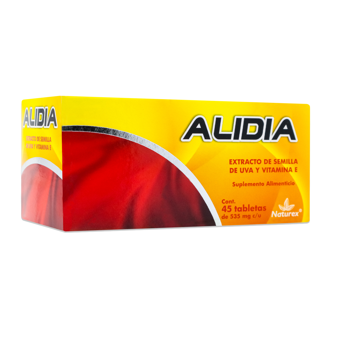 Alidia 45 Tab 535Mg C/U Extracto De Semilla Uva Y Vitamina E Naturex 