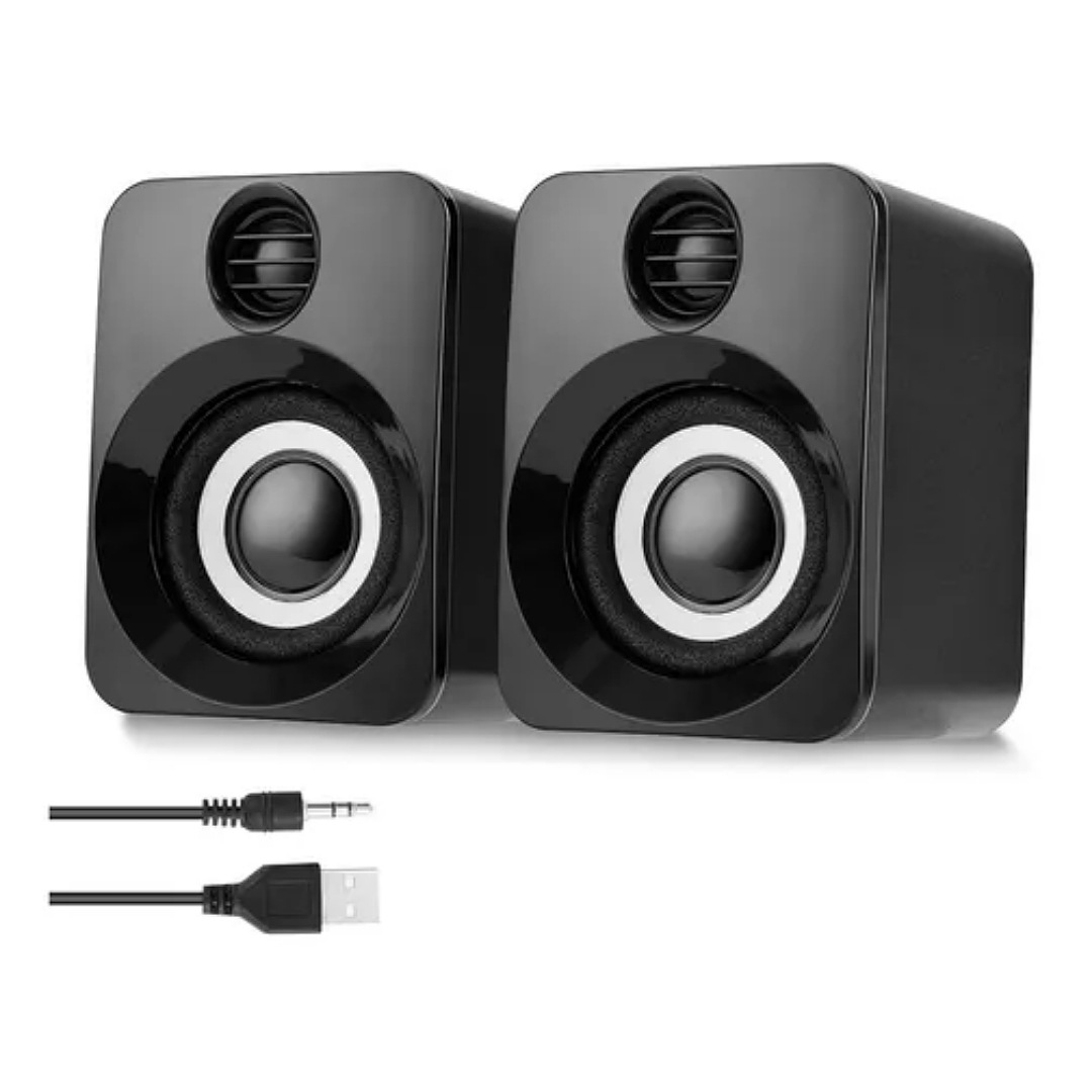 Bocinas Para Pc Altavoz Multimedia Portátil Subwoofer