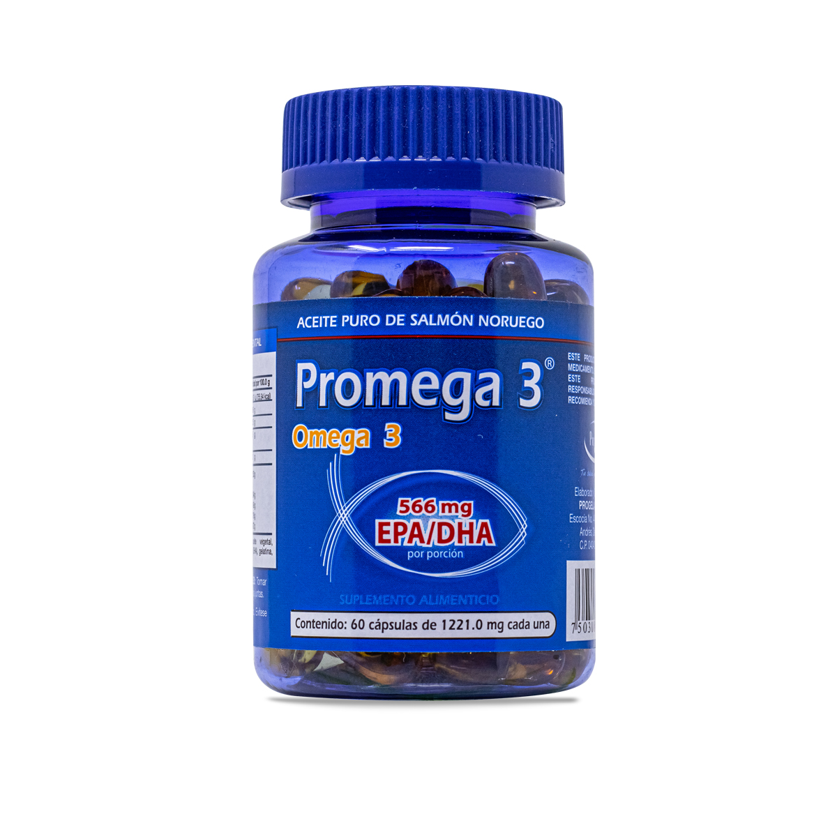 Promega 3 Progela C/60 Caps. 221 Mg. 566Mg Epa/Dha 