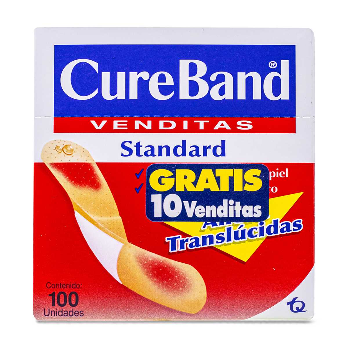 Cureband Venditas Standard 100 Unidades 