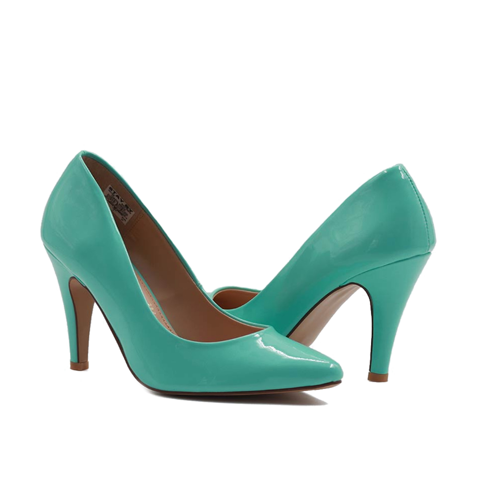 Zapatilla hayde menta para mujer.