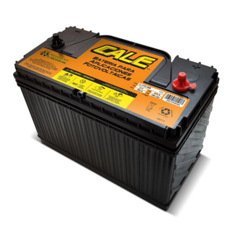 Bateria de Ciclo Profundo con 12 Vcc de Voltaje de Operacion y Capacidad de Corriente de 110 Ah - 20h ideal para Aplicaciones Solares y Fotovoltaicas / Master / MP-BAT115-12