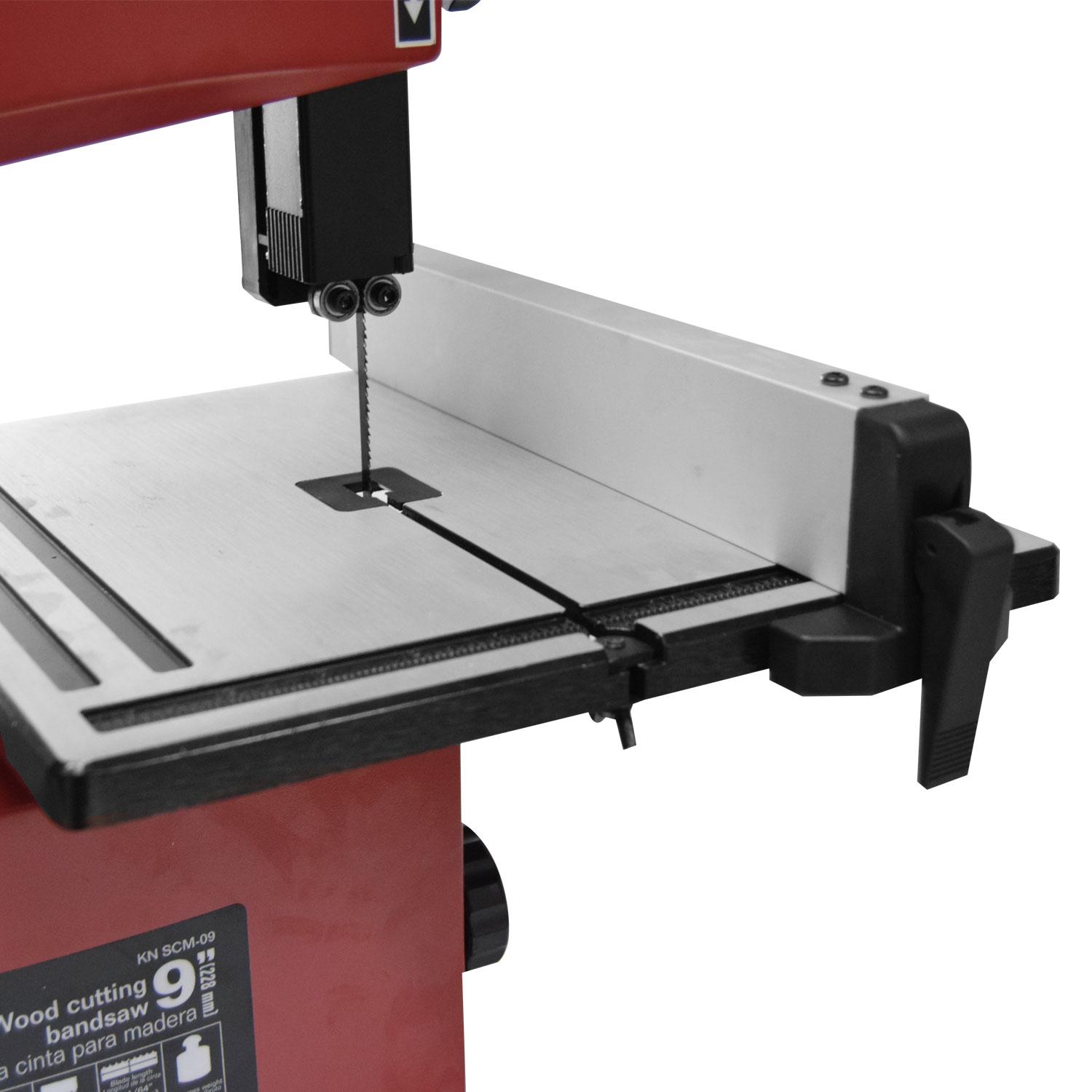 Knova Sierra Cinta para madera 9" compacta 300 watts mesa inclinable a 45 grados Velocidad sin carga 750 m/min