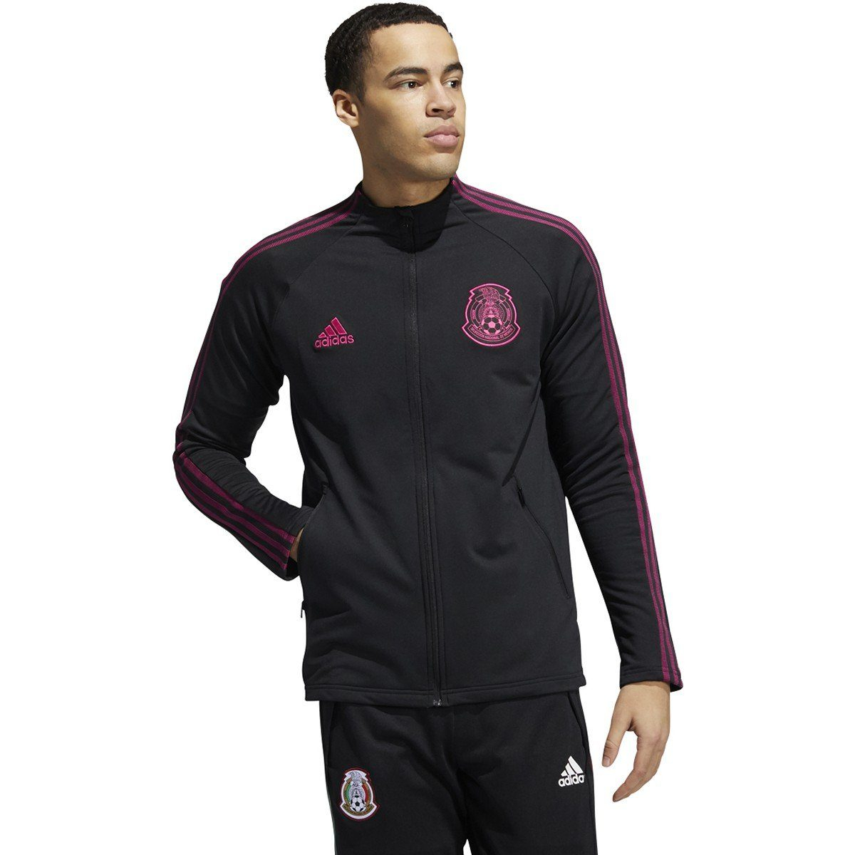 Chamarra Adidas Seleccion de México Anthem FH7830 Fútbol