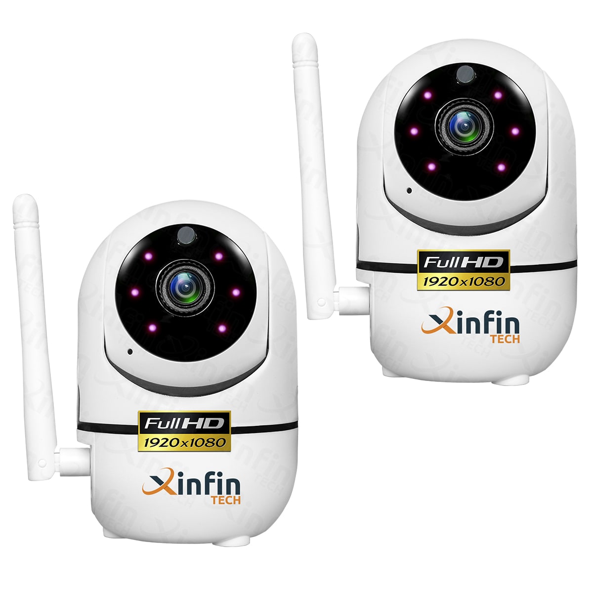 Camara Wifi Seguridad Ip Fhd 1080p Video Vigilancia Kit-2