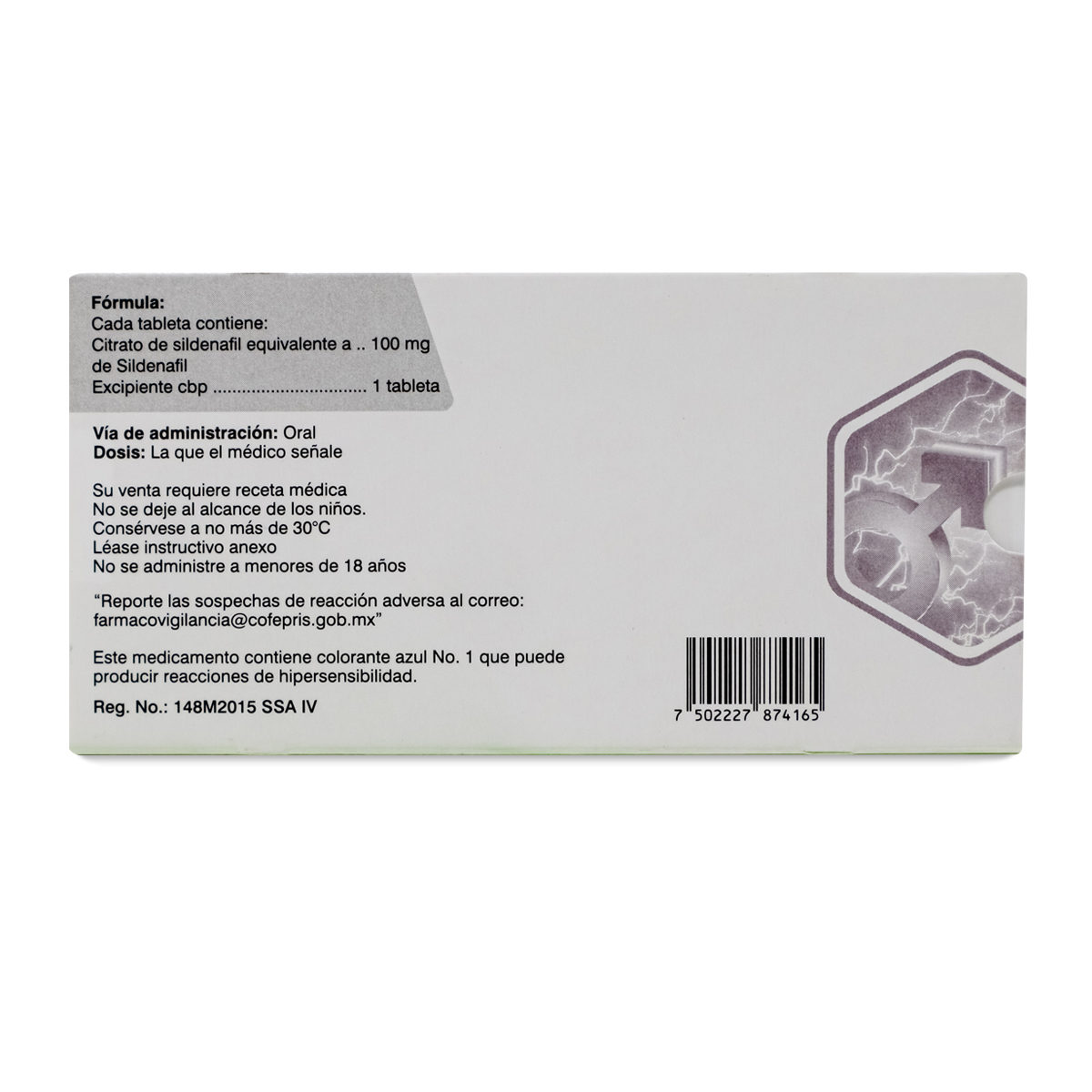 Actiraam C/10 Tabs. Sildenafil Generico 100 Mg Raam 