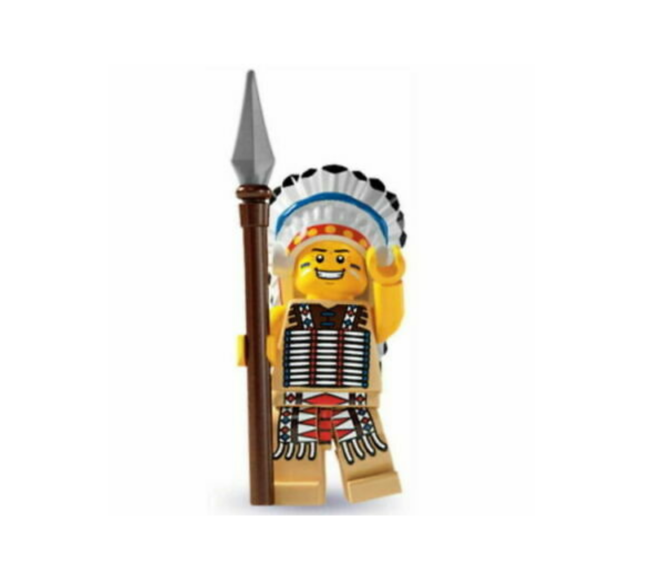 Lego 8803 Minifigure Serie 3 Jefe Indio