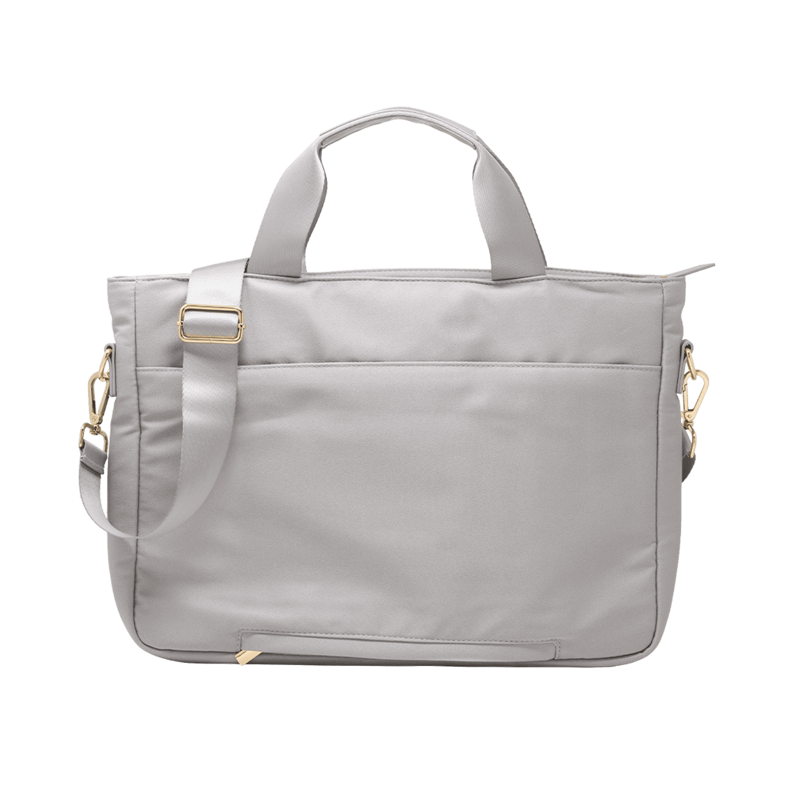 LuckyLy Tote Bolsa para Laptop Mujer hasta 15.6 Pulgadas, Bolso de Mano y Crossbody Ejecutiva Escolar, Modelo Jessy, Gris