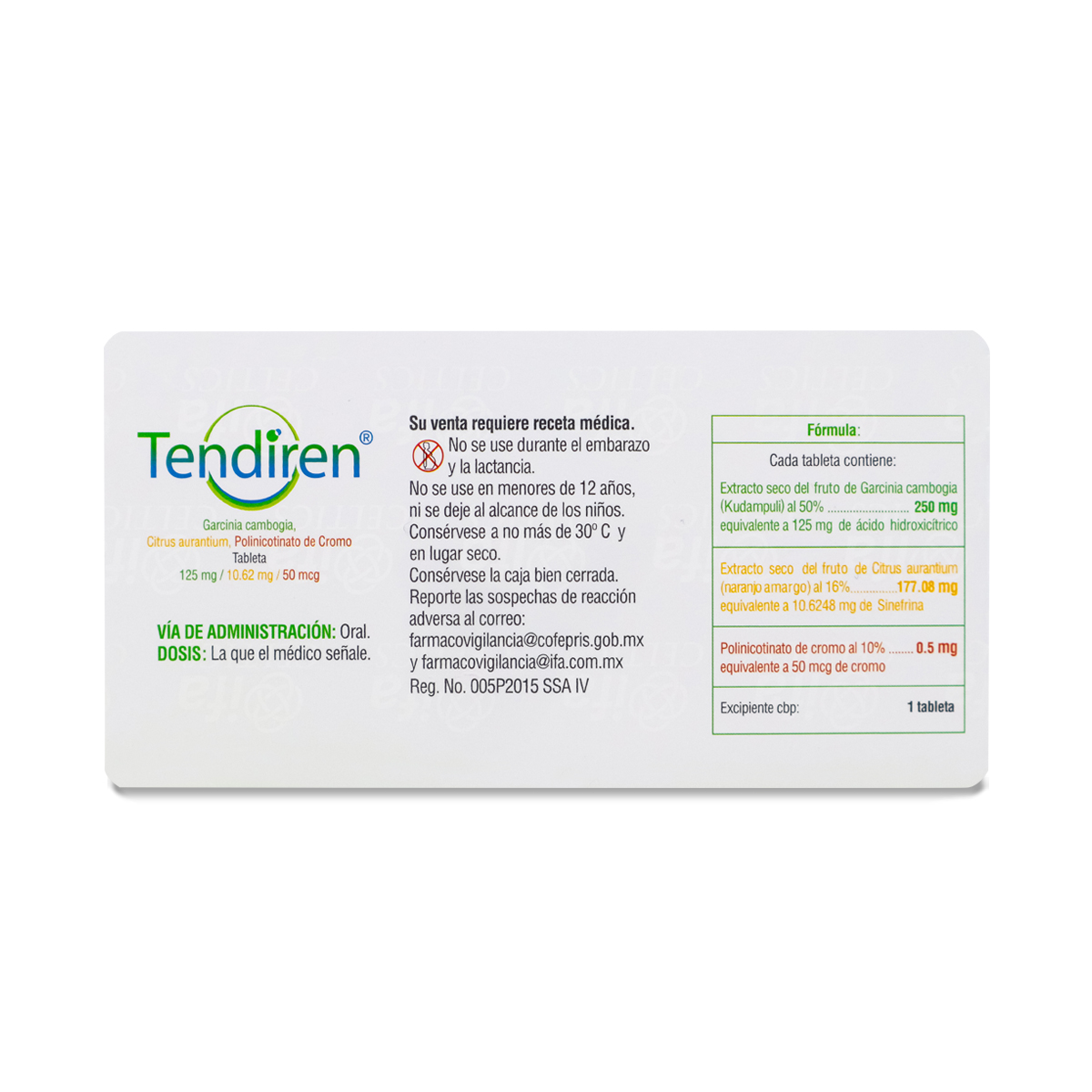 Tendiren C/30 Tab Ifa Celtics 