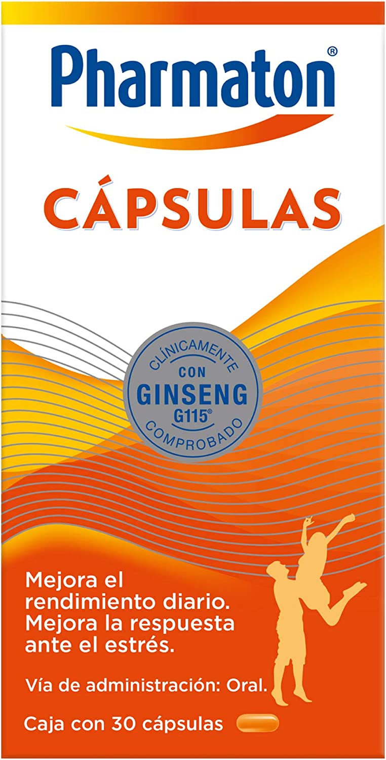Pharmaton Multvitaminico Con Ginseng G115 - 30 Capsulas