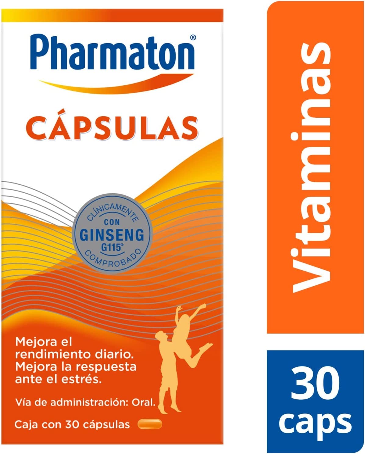 Pharmaton Multvitaminico Con Ginseng G115 - 30 Capsulas
