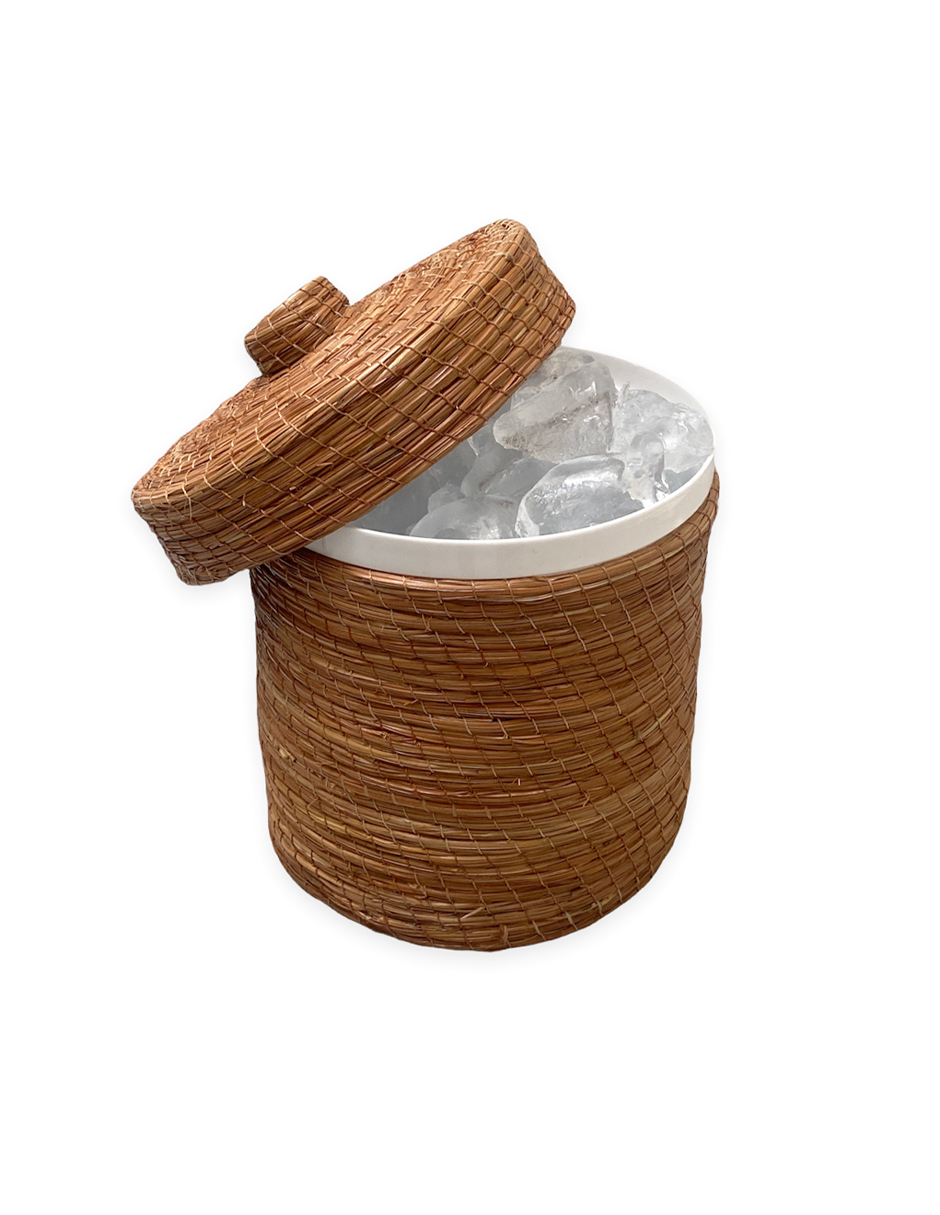 Hielera Artesanal Fabricada en Ocoxal Tejida a Mano  Hecha en México