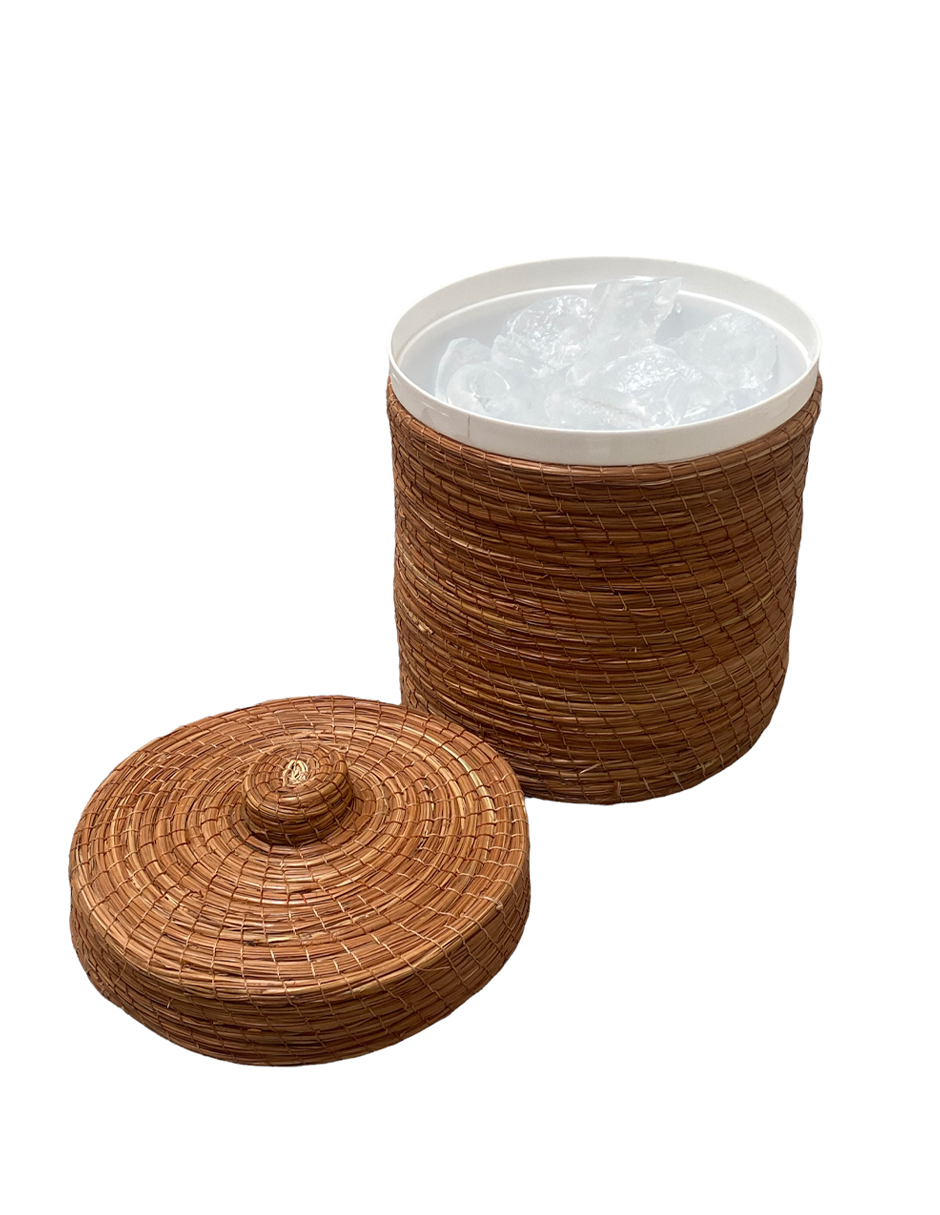 Hielera Artesanal Fabricada en Ocoxal Tejida a Mano  Hecha en México