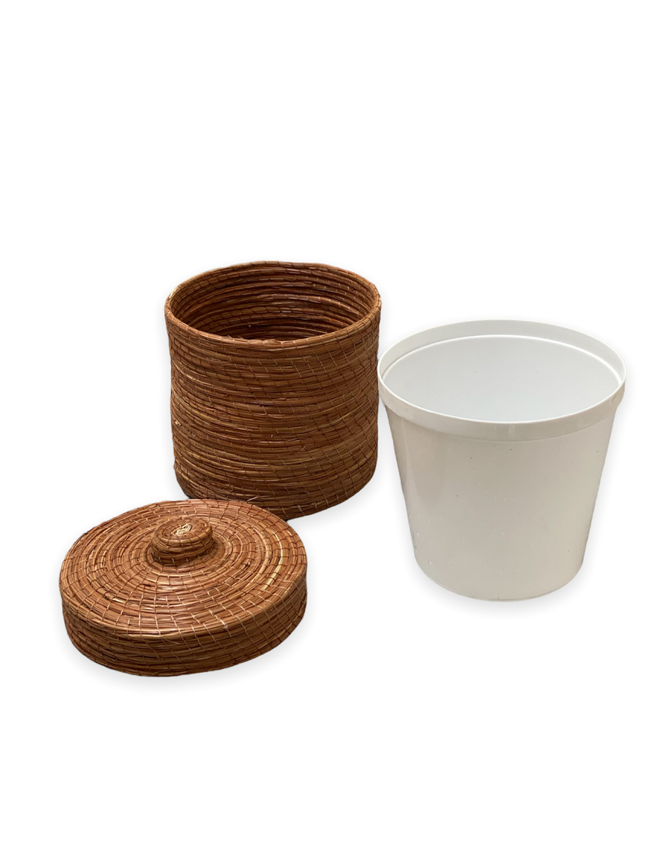 Hielera Artesanal Fabricada en Ocoxal Tejida a Mano  Hecha en México