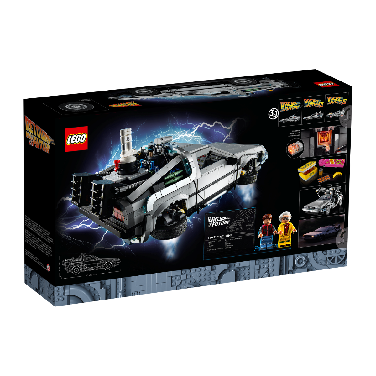 Lego 10300 Máquina del Tiempo de Regreso al Futuro