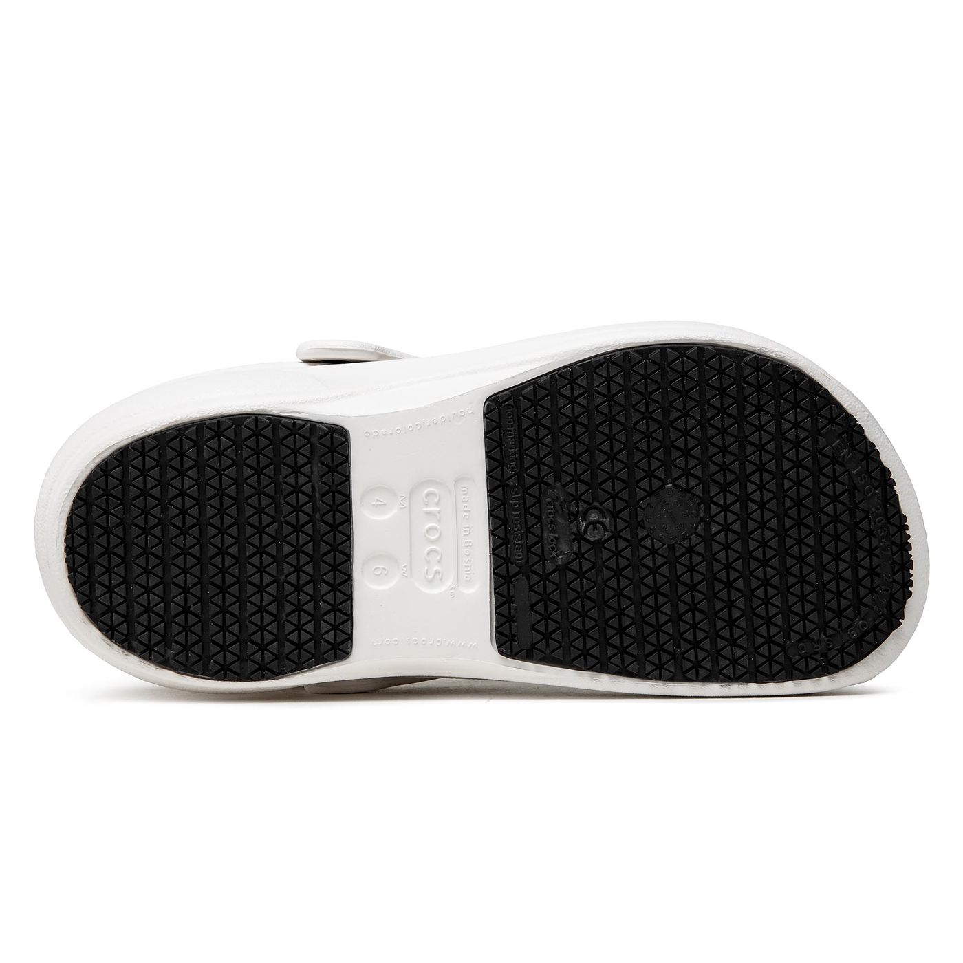 SANDALIAS CROCS UNISEX BLANCO BISTRO CLOG 10075100.