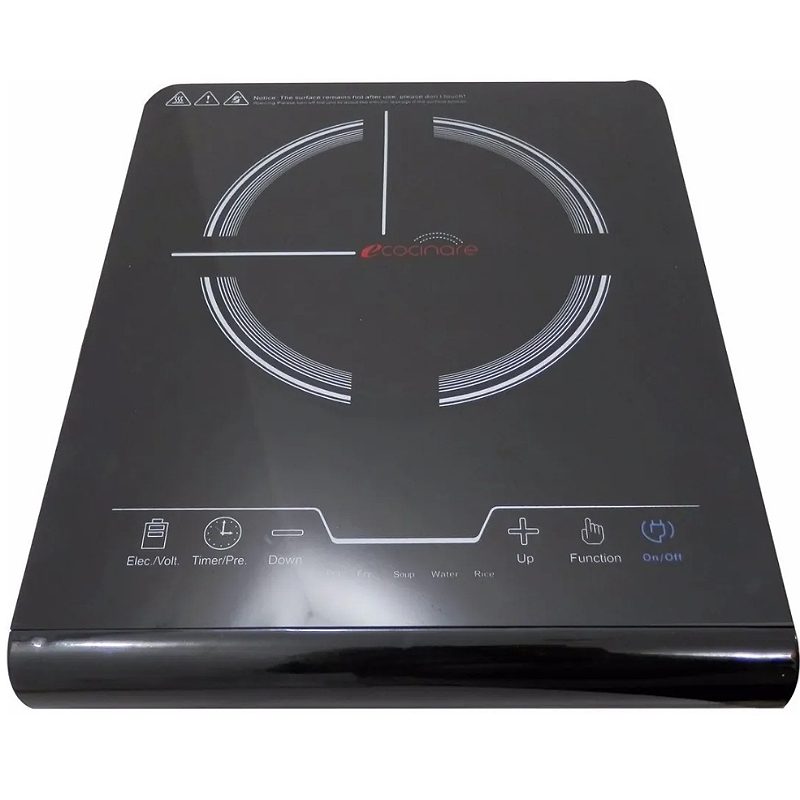 Parrilla eléctrica Ecocinare Cook-01 negra 110V