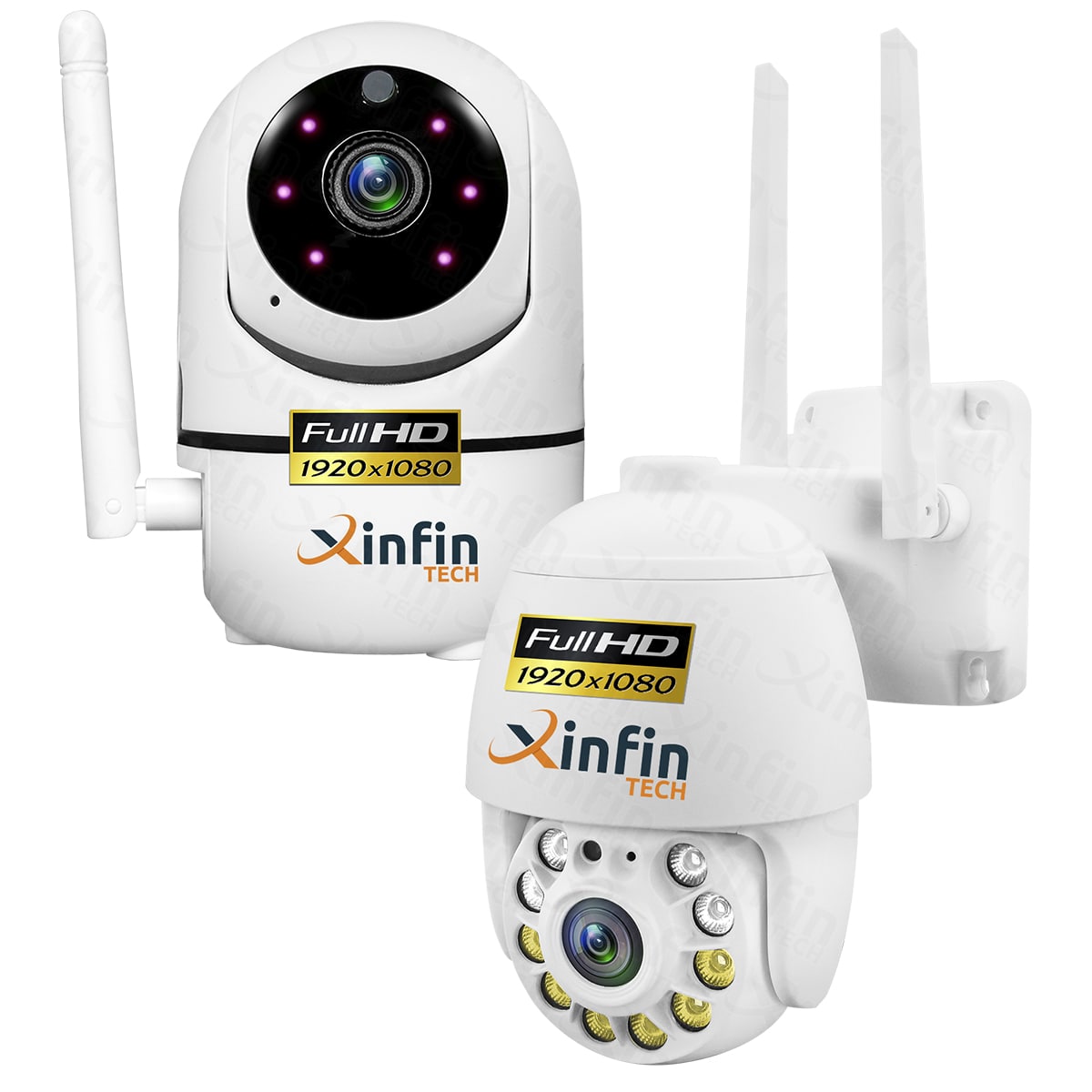 Camara Seguridad Robotica-av29b + Camara Domo- St56