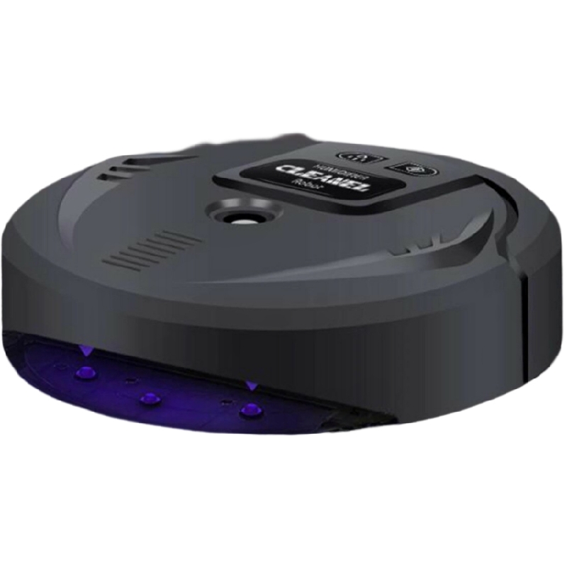 Barredora Automática Negra Humificador Inteligente Recargable