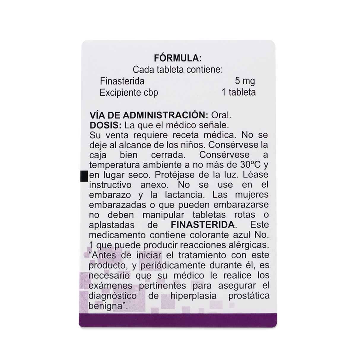 Finasterida 5Mg 30 Tabletas Ultra (Generico Proscarb) 