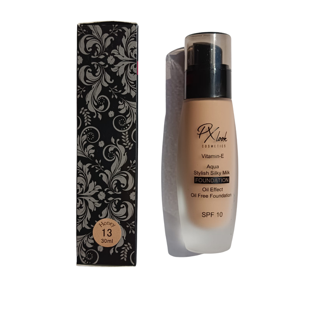 Maquillaje Liquido Vitamina E Profesional Px Look