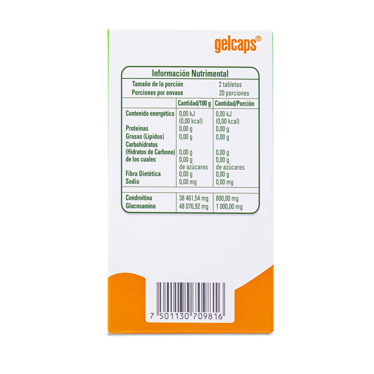 Artiflex Forte 40 Tab Glucosamina Y Condroitina Gelcaps