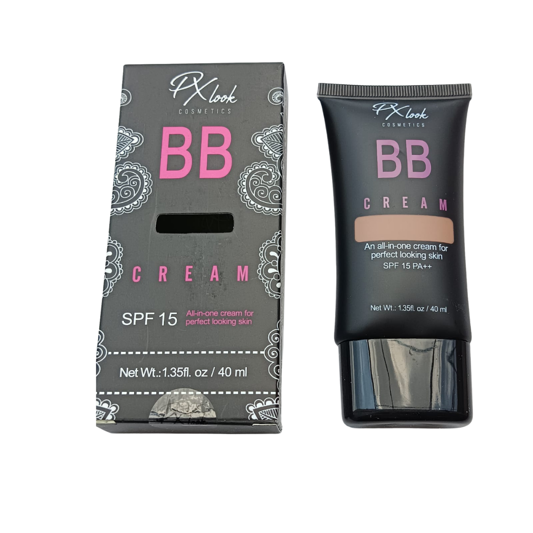 Maquillaje Liquido BB Cream Profesional SPF 15 Px Look