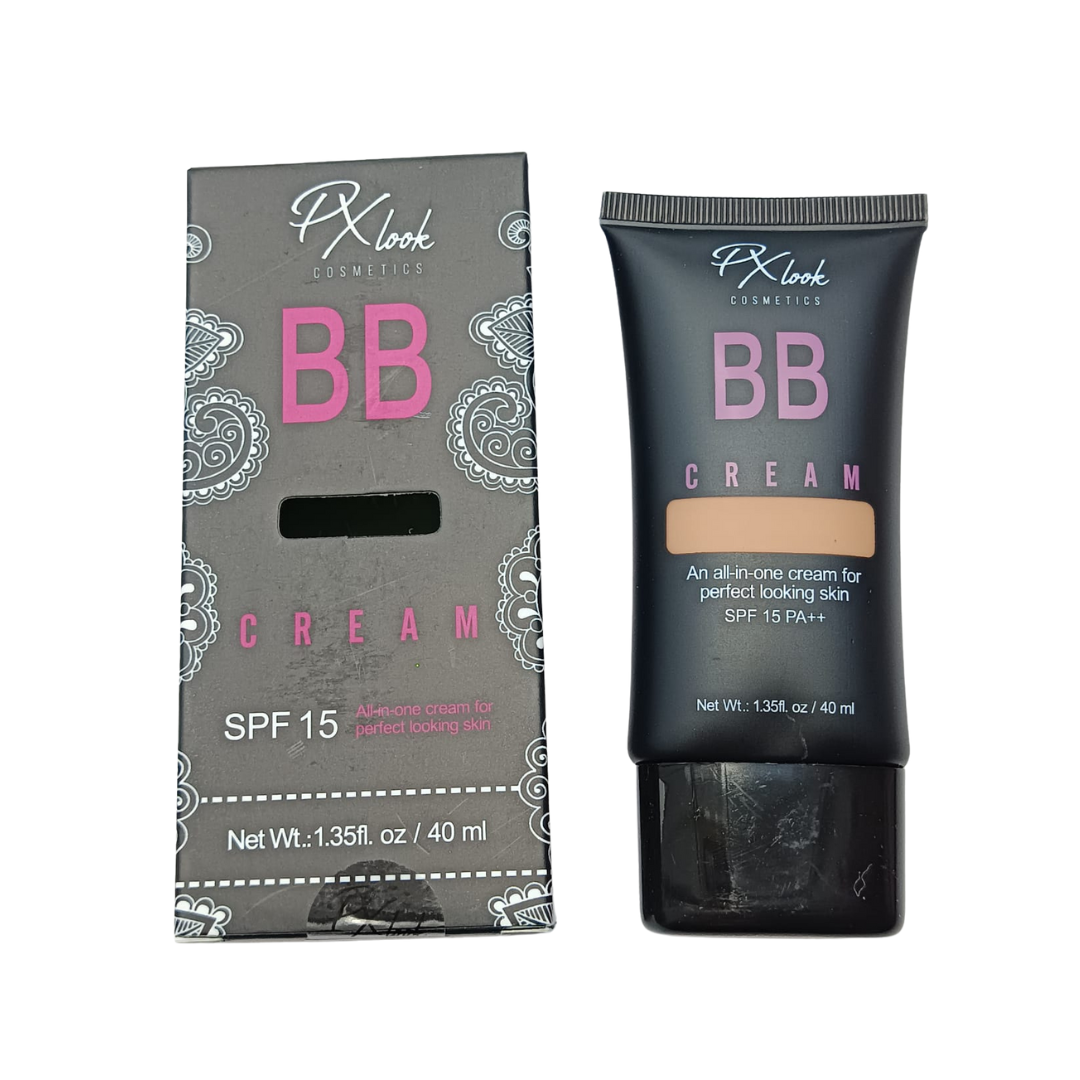 Maquillaje Liquido BB Cream Profesional SPF 15 Px Look