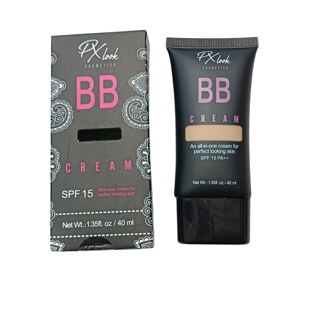 Maquillaje Liquido BB Cream Profesional SPF 15 Px Look