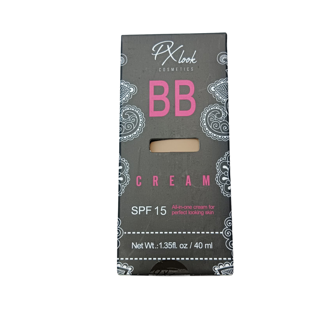 Maquillaje Liquido BB Cream Profesional SPF 15 Px Look