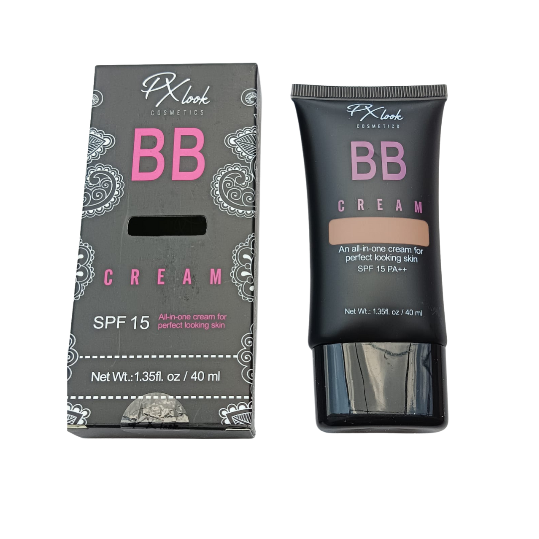Maquillaje Liquido BB Cream Profesional SPF 15 Px Look