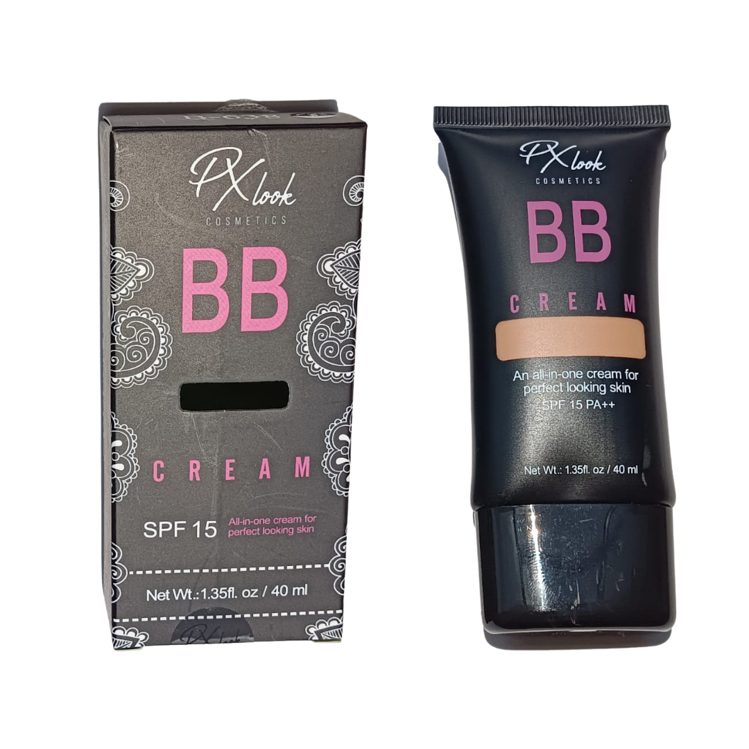 Maquillaje Liquido BB Cream Profesional SPF 15 Px Look