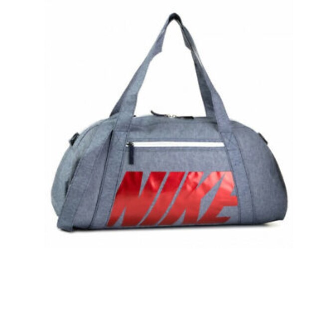 MALETA PARA EL GYM NIKE GRIS/ PARA MUJER BA5490-498 100% ORIGINAL