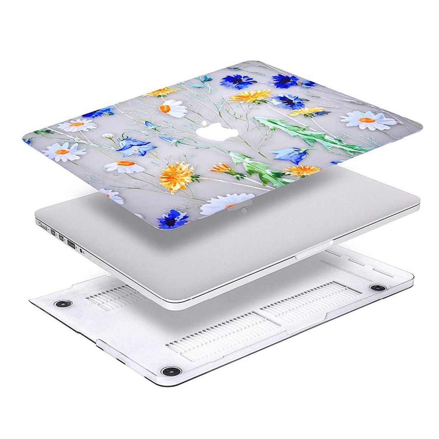 CARCASA FUNDA PROTECTOR CASE izÜg para Macbook Pro 13 A1278 con CD-Rom WATERCOLOR