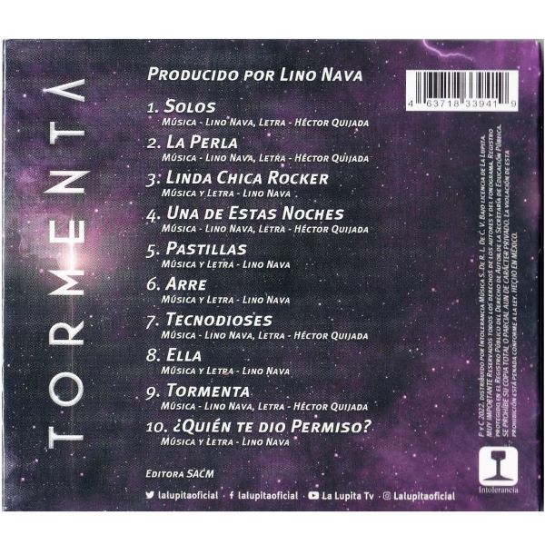 CD La Lupita ~ Tormenta