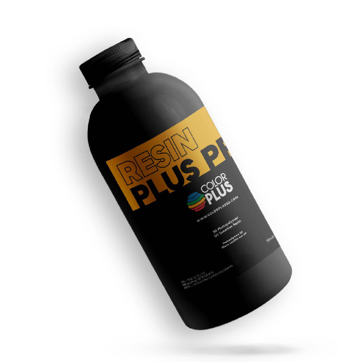 Resina Uv Para Impresora 3d Color Plus 1 L Transparente