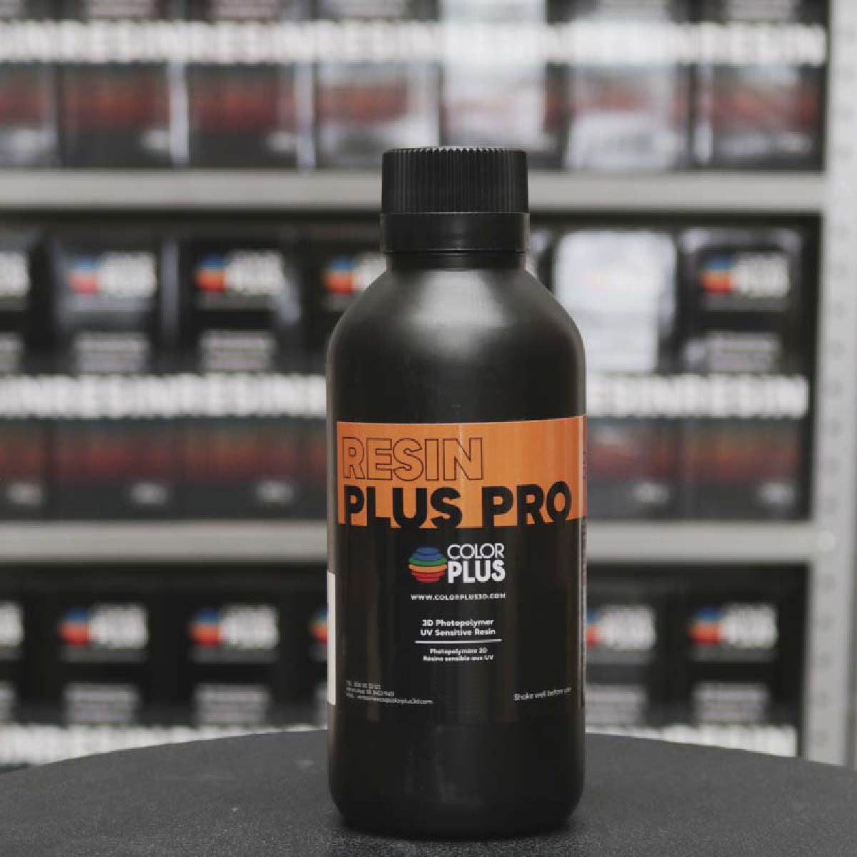 Resina Uv Para Impresora 3d Color Plus 1 L Transparente