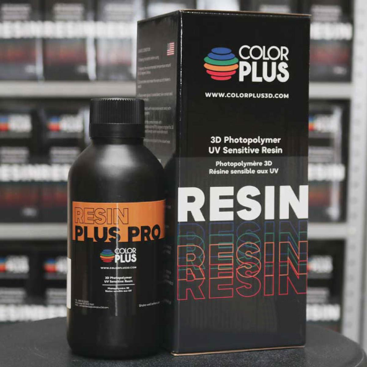 Resina Uv Para Impresora 3d Color Plus 1 L Transparente