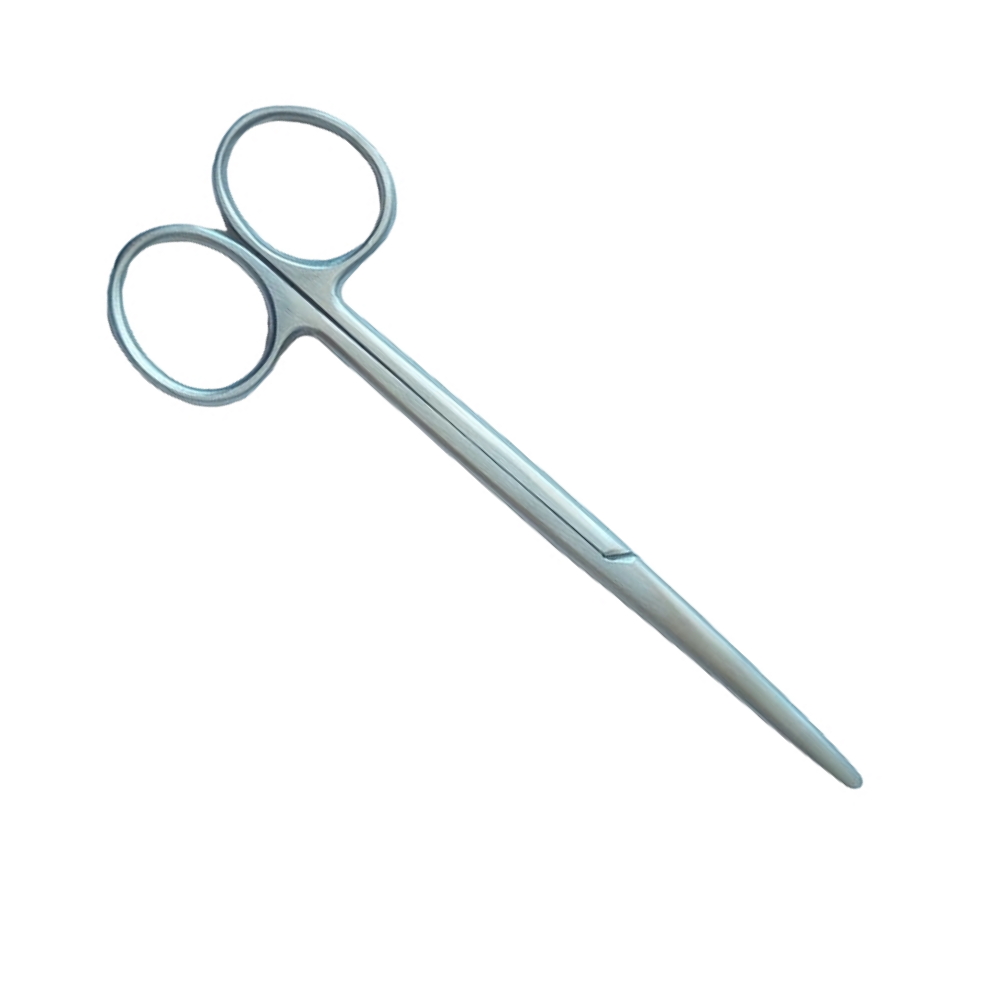 Tijera Metzenbaum 14cm Recta Instrumental Médico Guttek