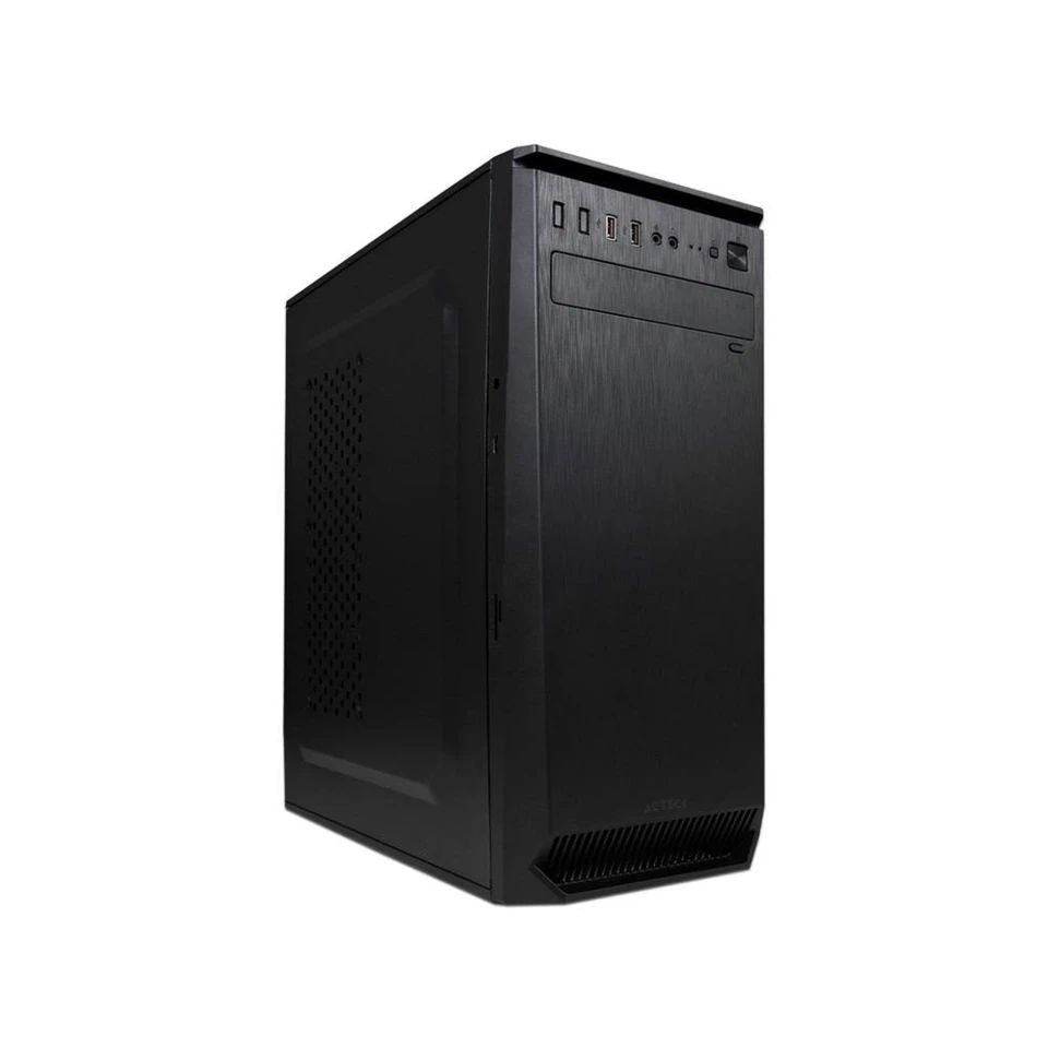 Gabinete Acteck Turin GM270, Tower, ATX/Micro ATX/Mini-ITX, USB 2.0, Fuente de 500W, Negro