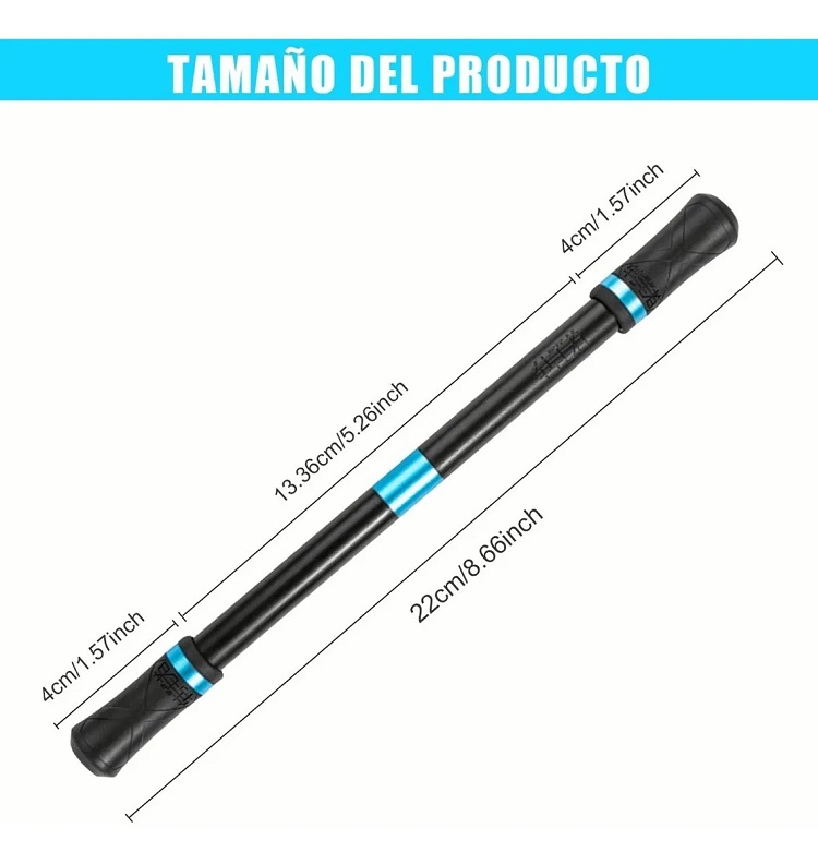 Pluma Spinning Giratorio Lapicero Vara Malabar
